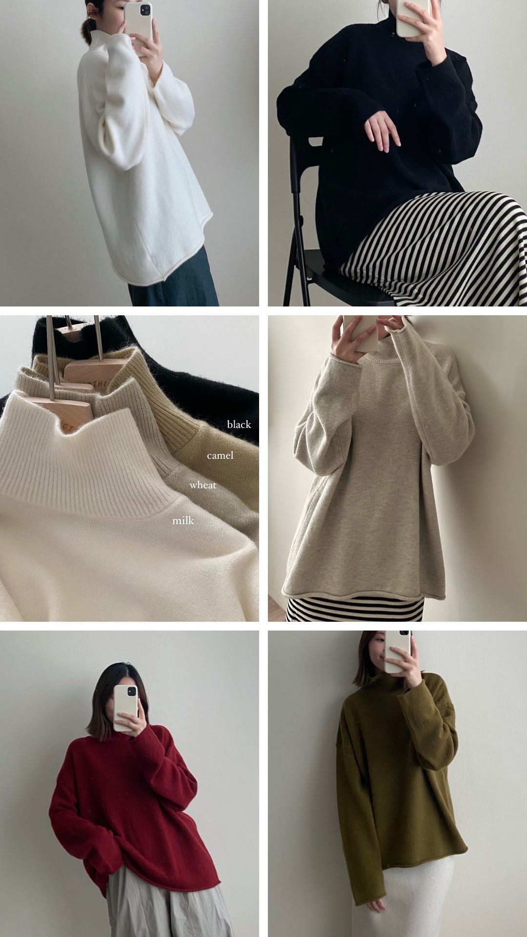 fadthings - INARI turtleneck (5 colors)