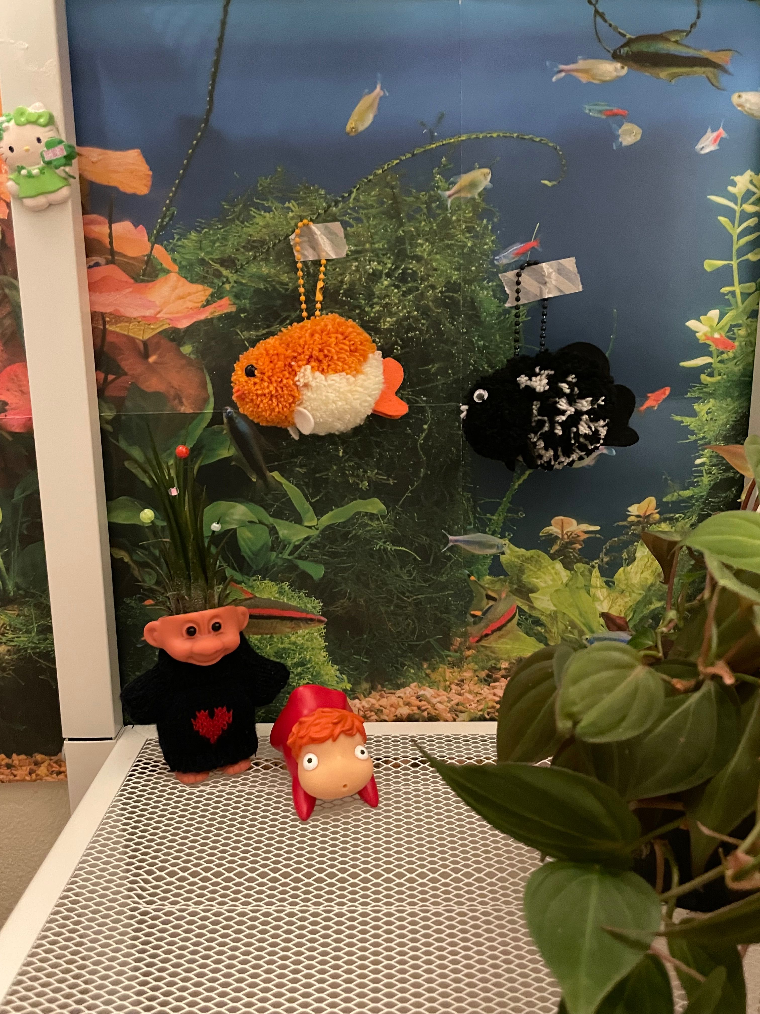 goldfish keychain