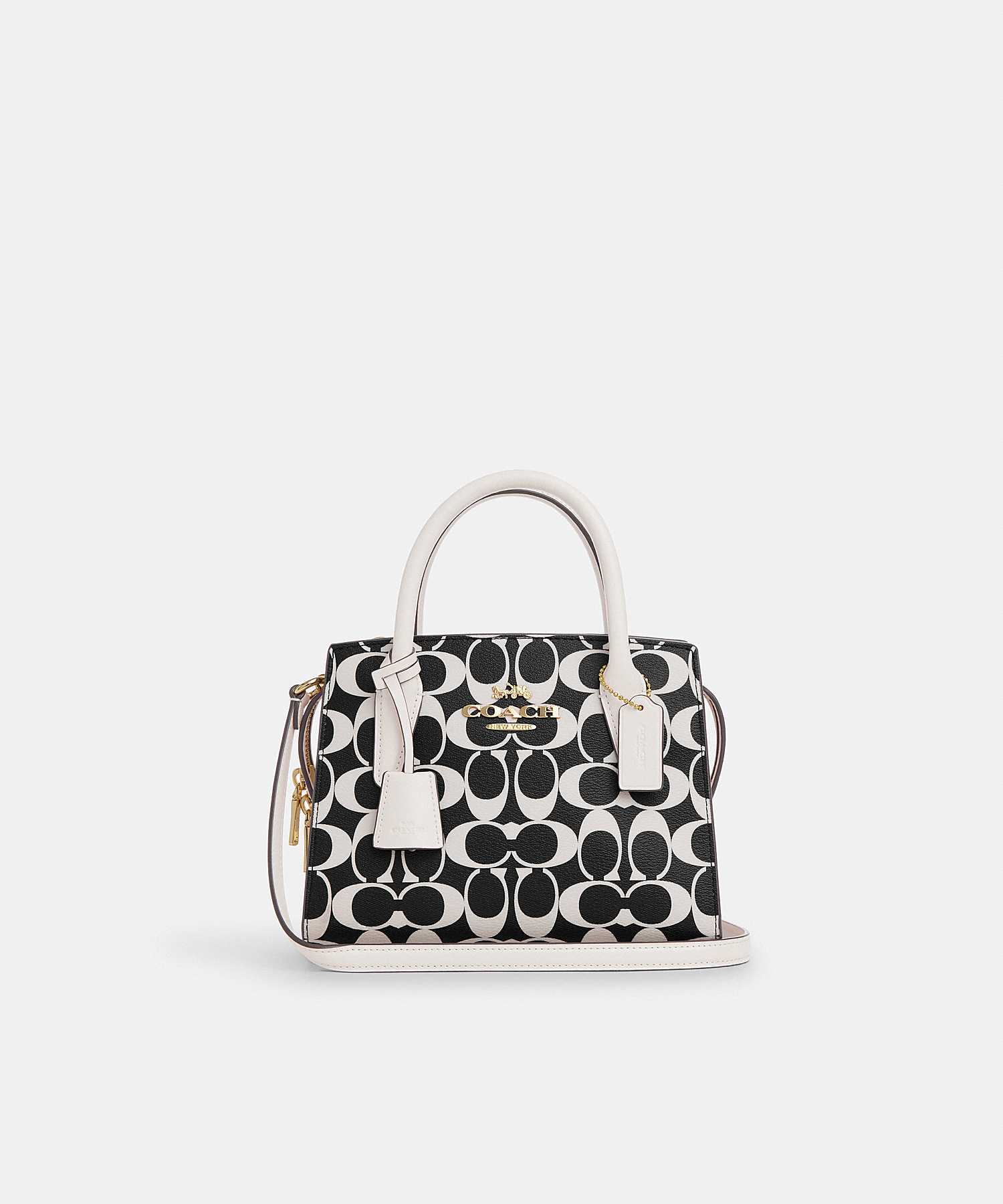 COACH ANDREA CARRYALL IN SIGNATURE CANVAS CP080 IMA47