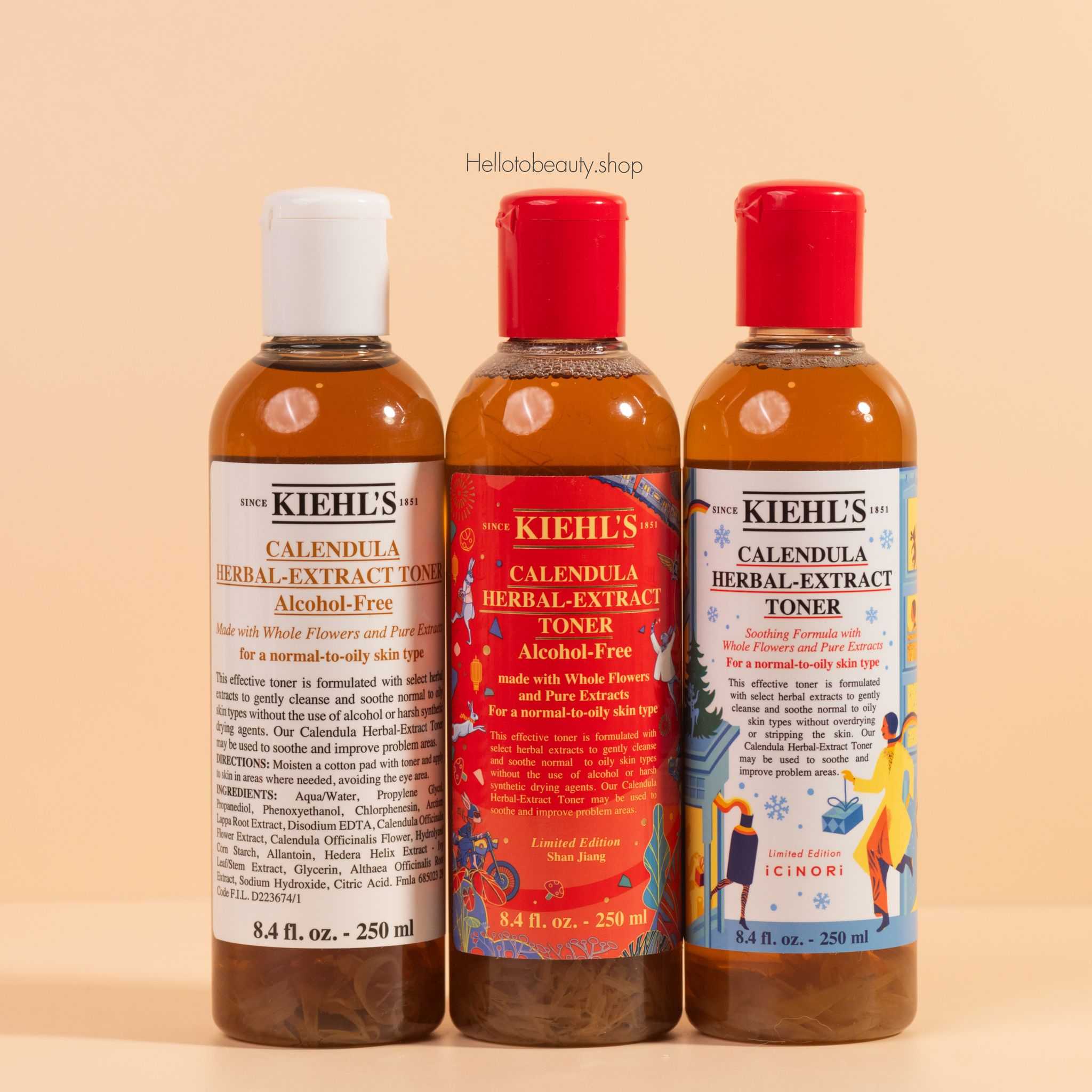 [ของแท้ 100%] Kiehl's Calendula Herbal Extract Toner Alcohol Free สินค้าผลิตปี 2022