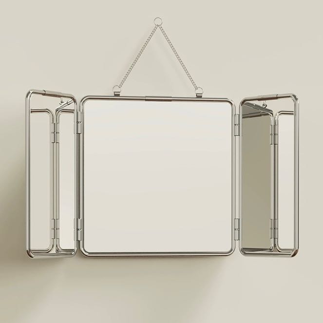 Tri-fold stainless mirror (Pre-order)