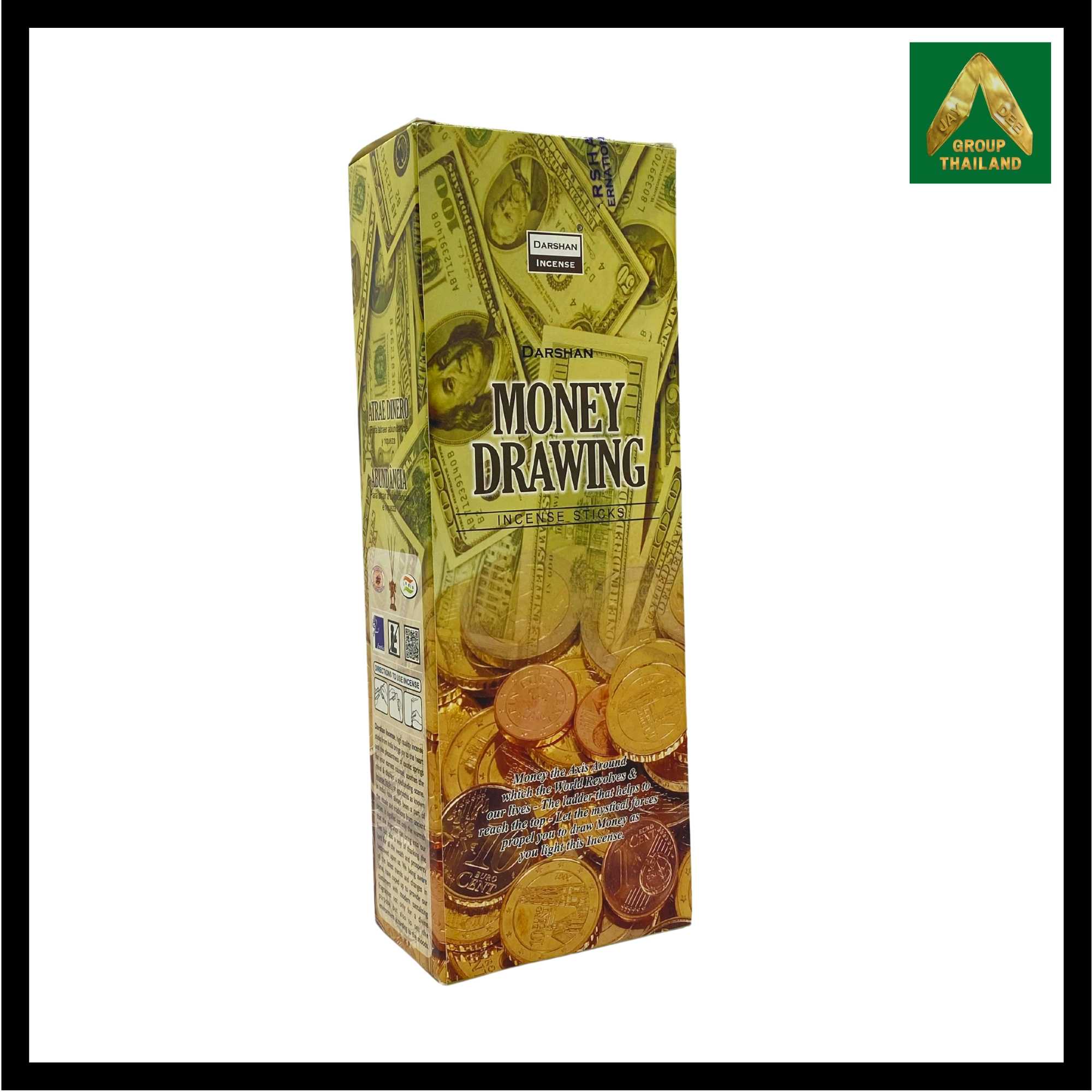 Darshan - Money Drawing (เรียกทรัพย์) Incense Sticks