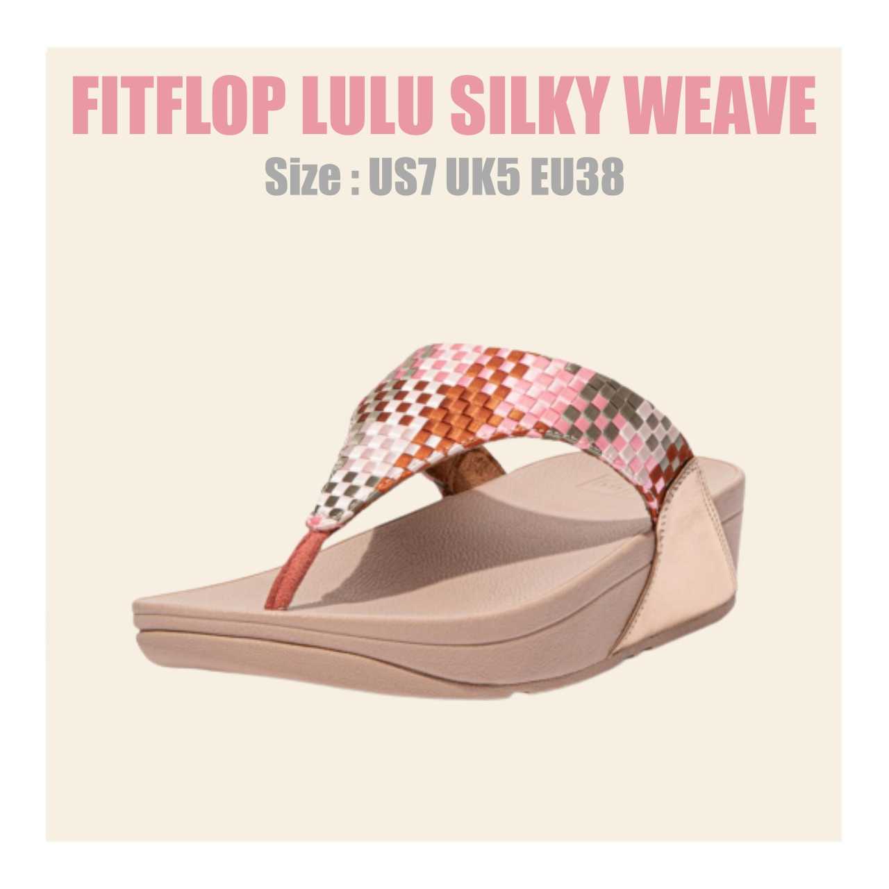 🔥 CLEARANCE SALE! 🔥 รองเท้า Fitflop lulu silky weave