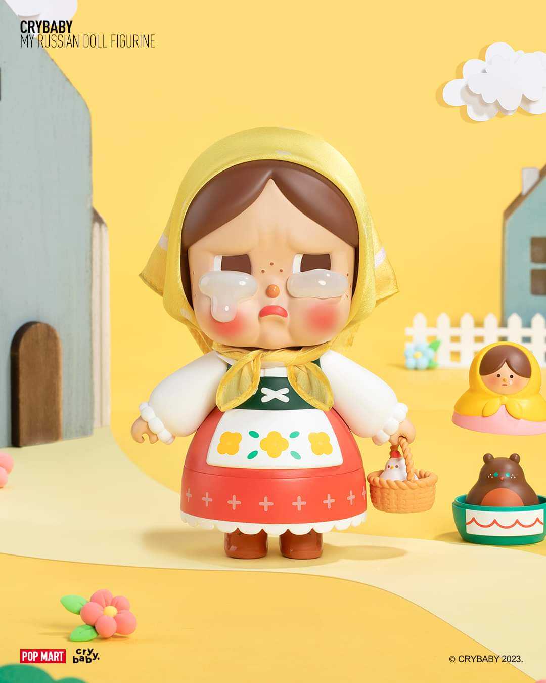 Popmart CRYBABY MY RUSSIAN DOLL