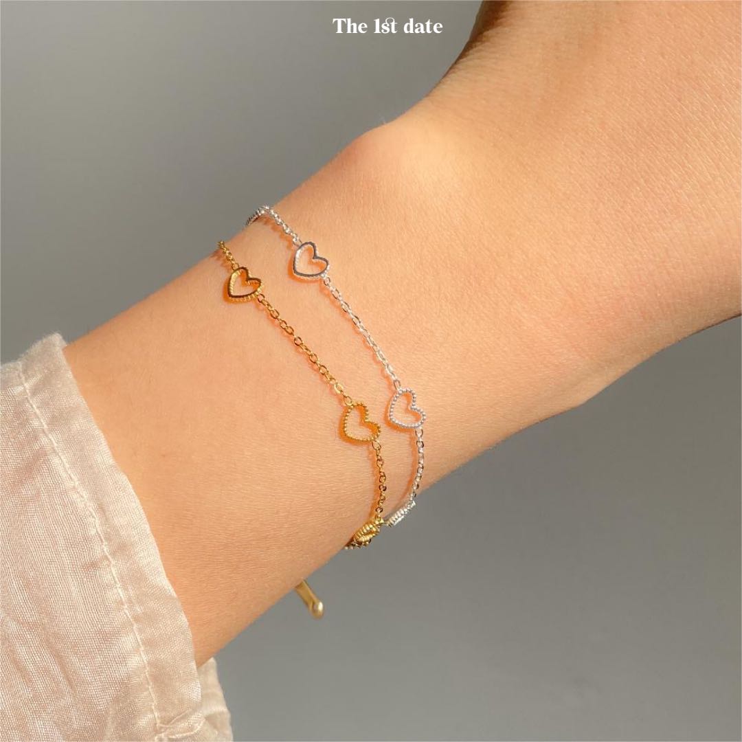 สร้อยข้อมือรุ่น prettiest-ส่งฟรี(s925)