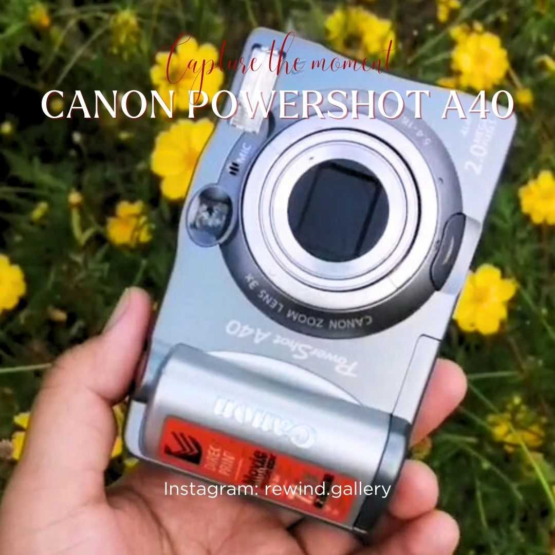 กล้อง​ดิจิตอล​ Canon​ powershot​ A40