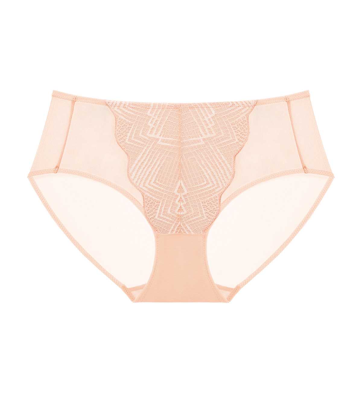Bargain Triumph 10218417 Aqua Shan Hipster  7747 กางเกงชั้นในรูปแบบฮิปสเตอร์ สีเนื้อ