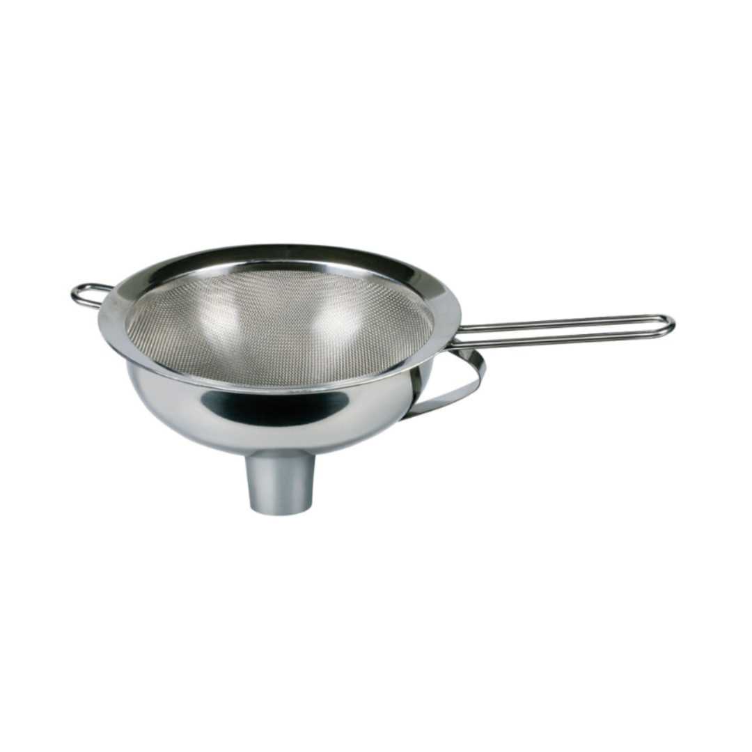 672030 REMOVABLE STAINLESS STEEL FUNNEL AND SIEVE FOR DISPENSERS