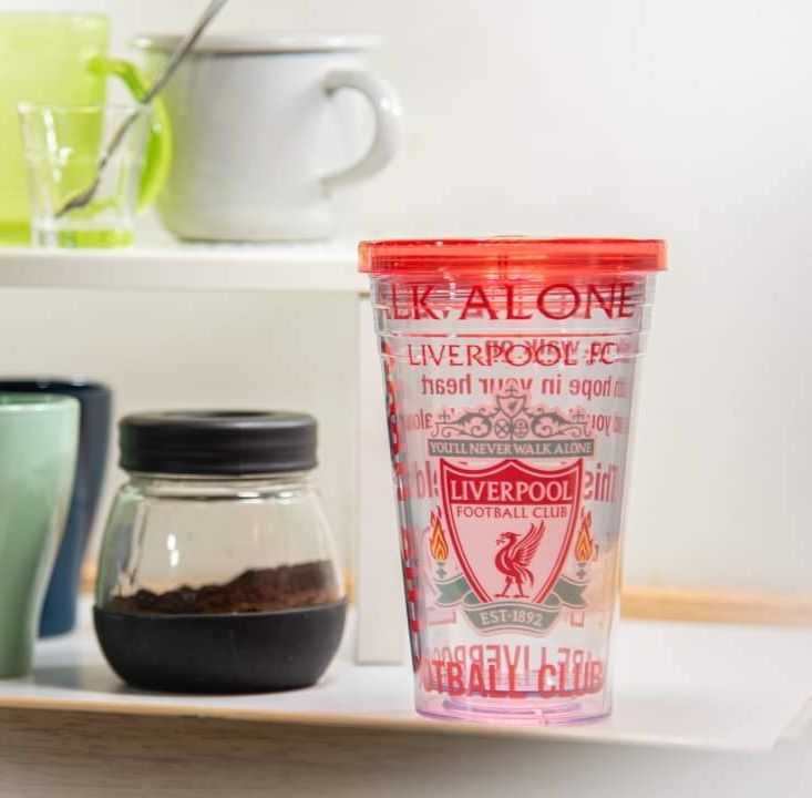 แก้วน้ำ LFC double wall 2 ชั้น ขนาด 530 ml. ลิขสิทธิ์แท้จากสโมสรฟุตบอลลิเวอร์พูล