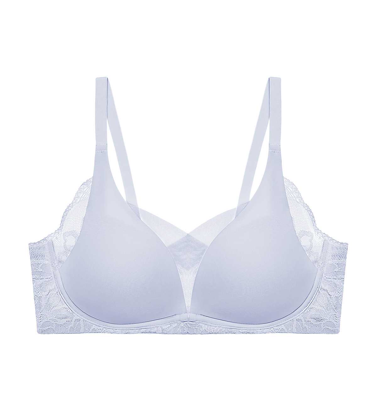 Bargain Triumph 10208657 Shape Smart P 00AT เสื้อชั้นในไม่มีโครง สีม่วงเทา