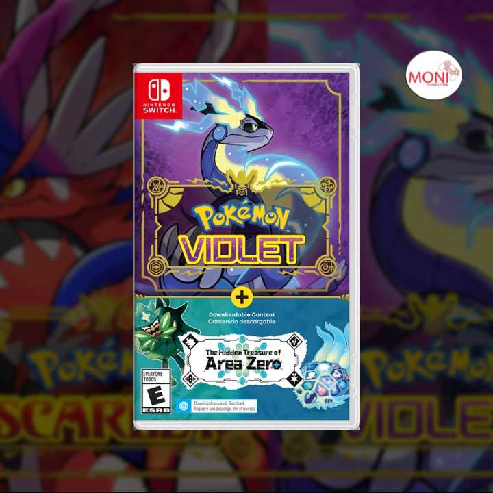 เกมส์ Pokémon Violet + DLC (R3) (Asia) (EN) แผ่น Nintendo Switch Game