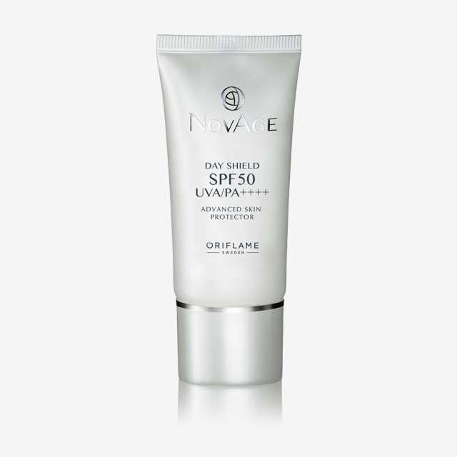 ออริเฟลม 34143 NOVAGE ครีมกันแดด เดย์ชิลด์ SPF50 UVA/PA++++ ปกป้องผิวขั้นสูง