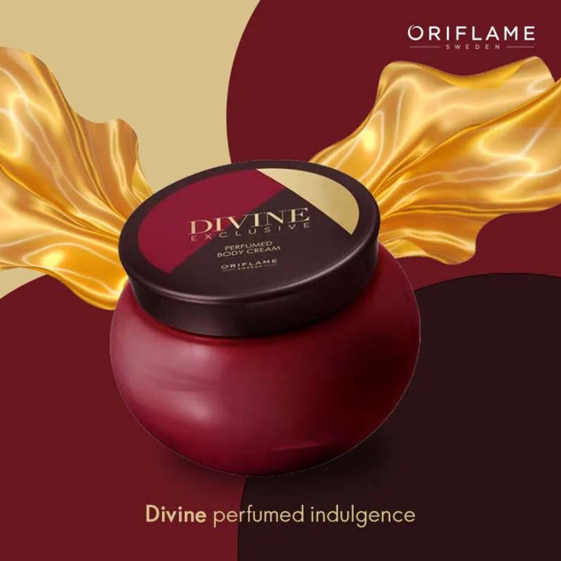 ออริเฟลม 41547 DIVINE ครีมบำรุงผิวกาย กลิ่นน้ำหอม สุดพิเศษ