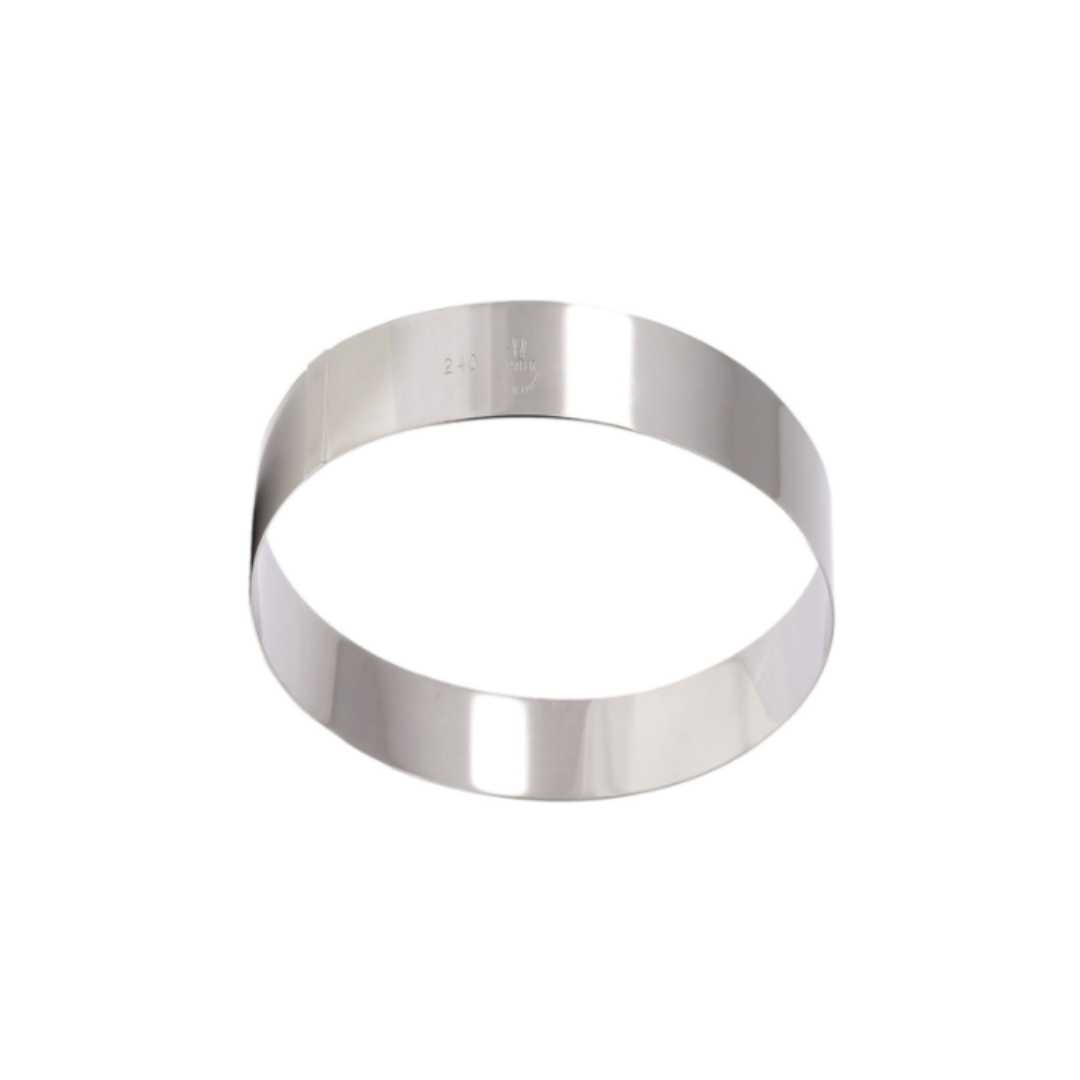 371206 STAINLESS STEEL CAKE RING HEIGHT 3.5 CM 20 CM