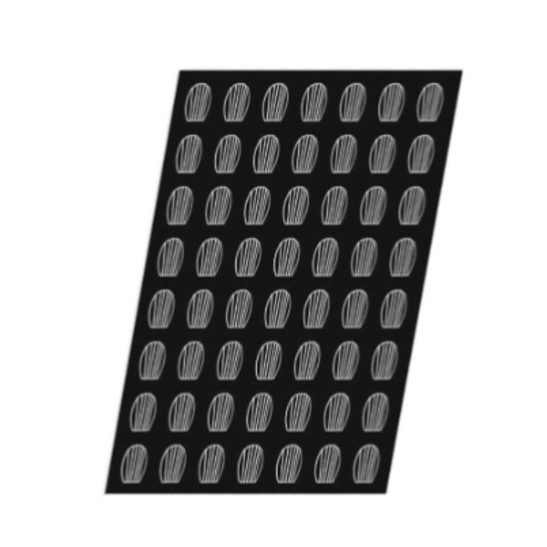 336546 FLEXIPAN MOULD TRAY GN 1/1 42 MINI-MADELEINES 5.2X3.5 CM