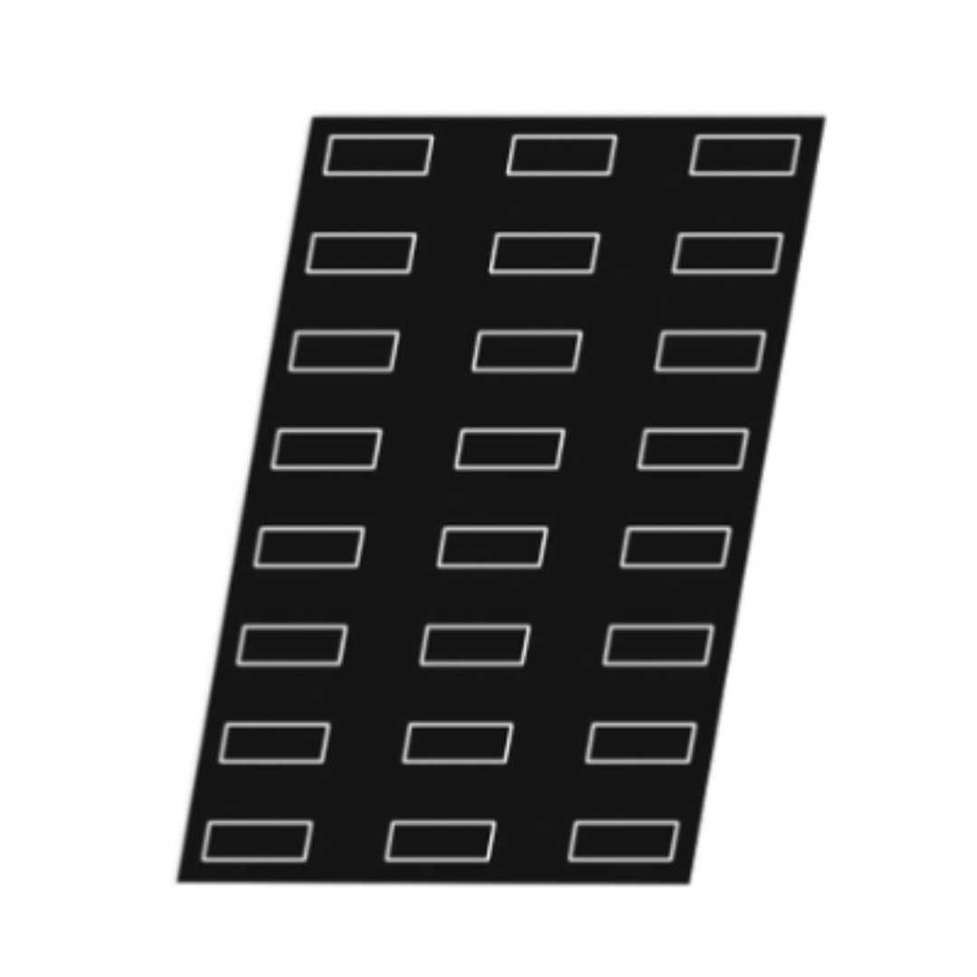 336101 FLEXIPAN MOULD TRAY 60X40 24 LOAF CAKES 80X30 CM