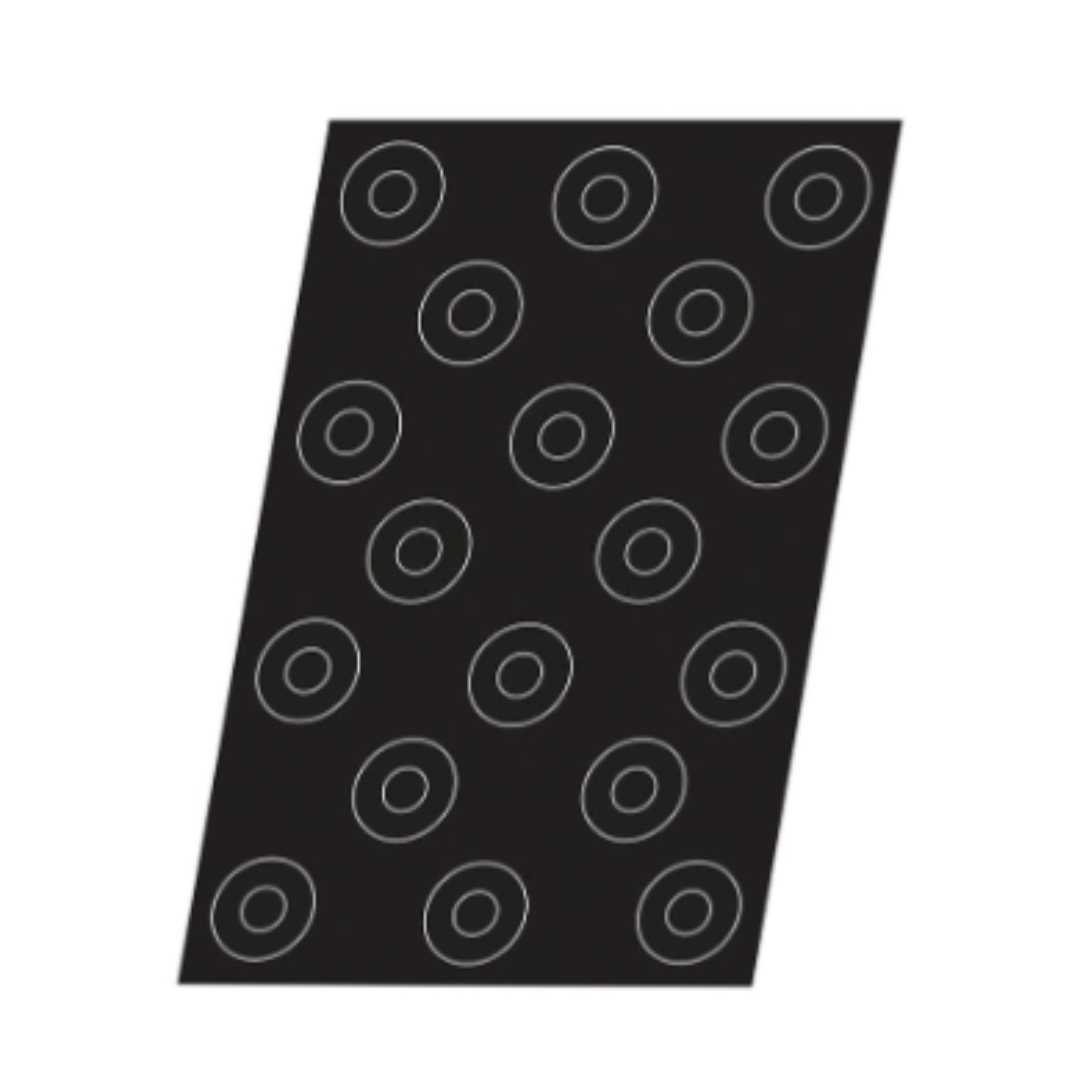 336095 FLEXIPAN MOULD TRAY 60X40 54 MINI-VOLCANOS 4.2 CM