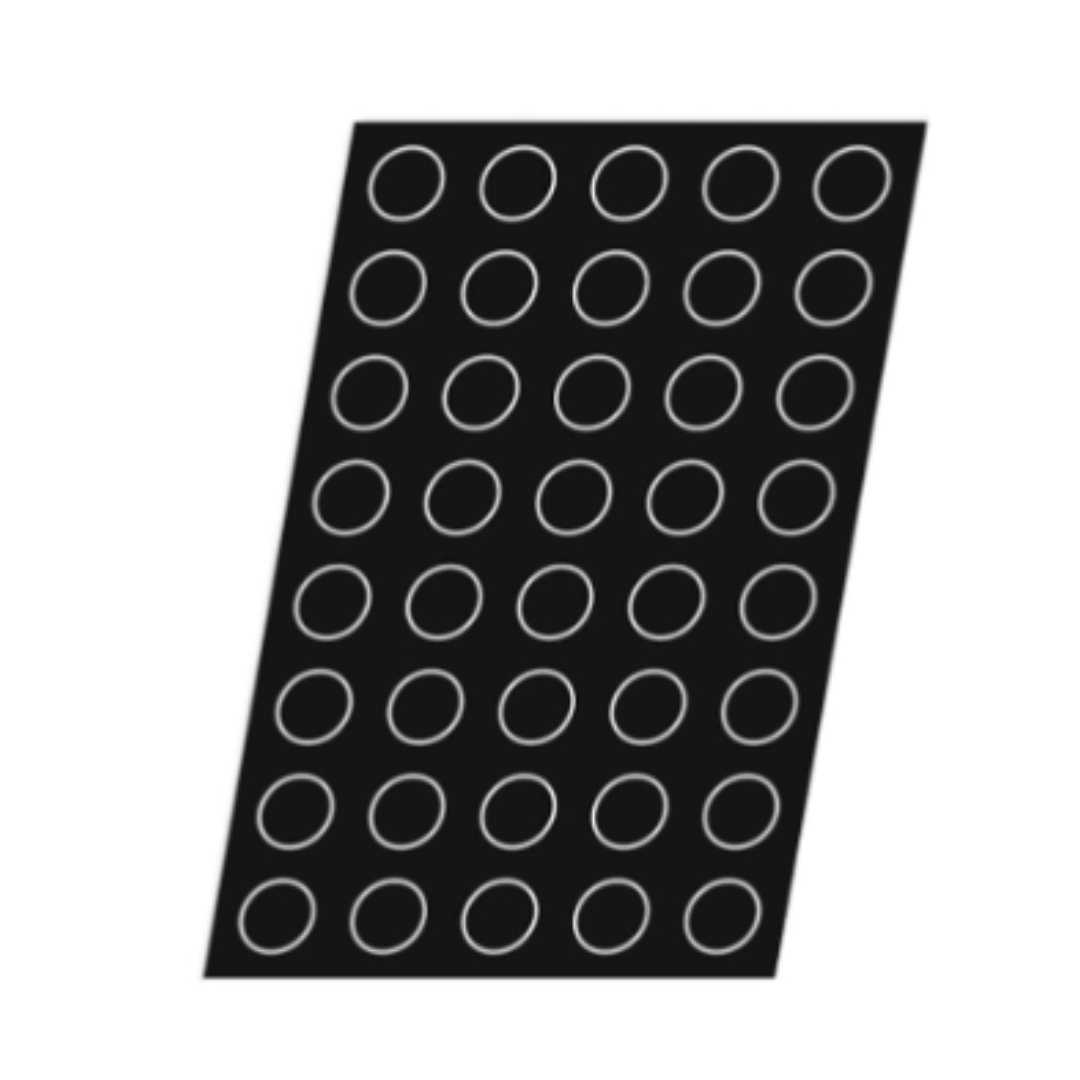 336023 FLEXIPAN MOULD TRAY 60X40 40 MINI-MUFFINS 5 CM