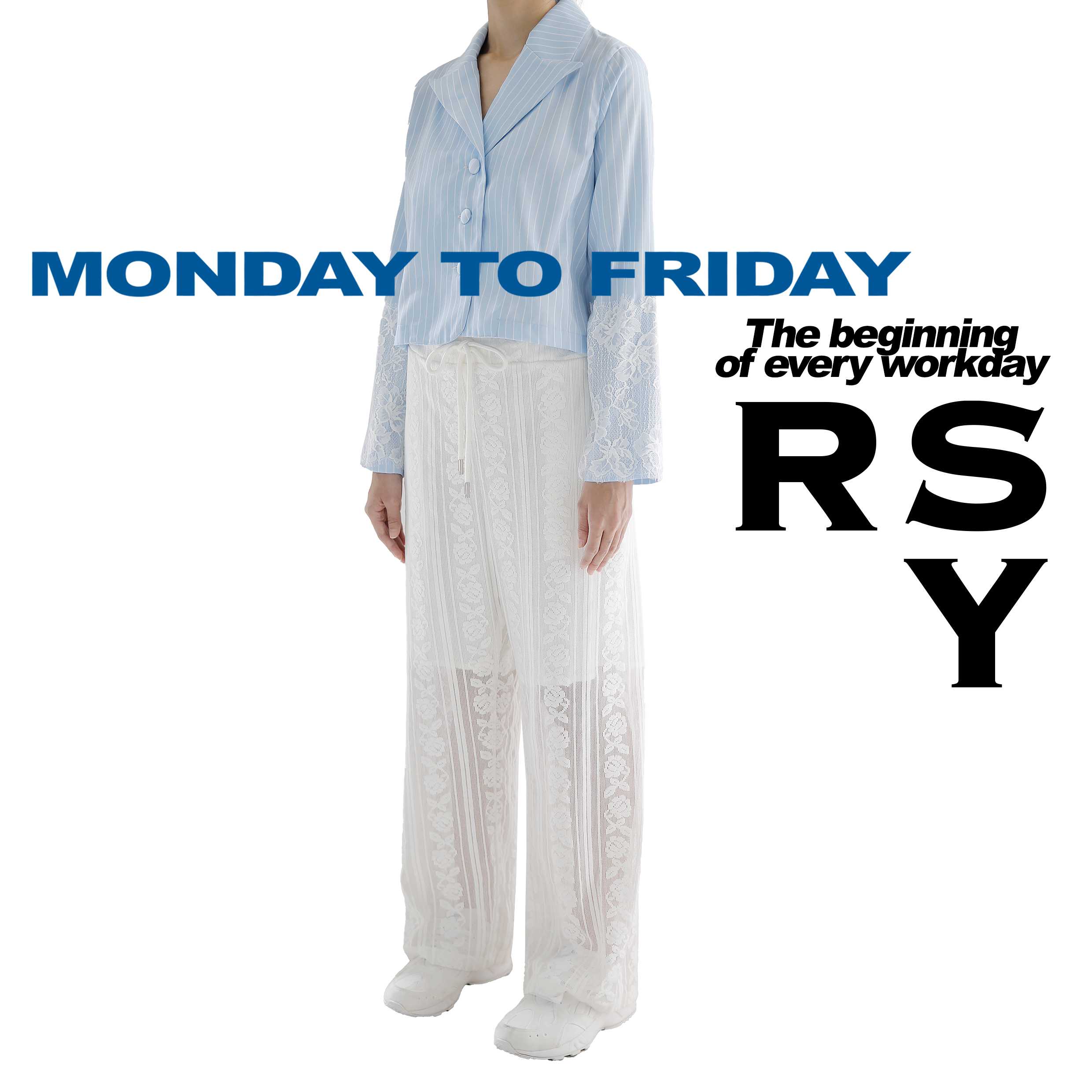Rotsaniyom Striped Crop Blazer