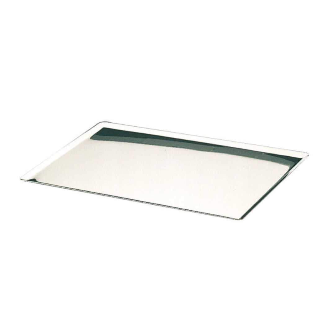 310625 STAINLESS STEEL BAKING TRAY PINCHED CORNERS GN 1/1 53X32.5 CM