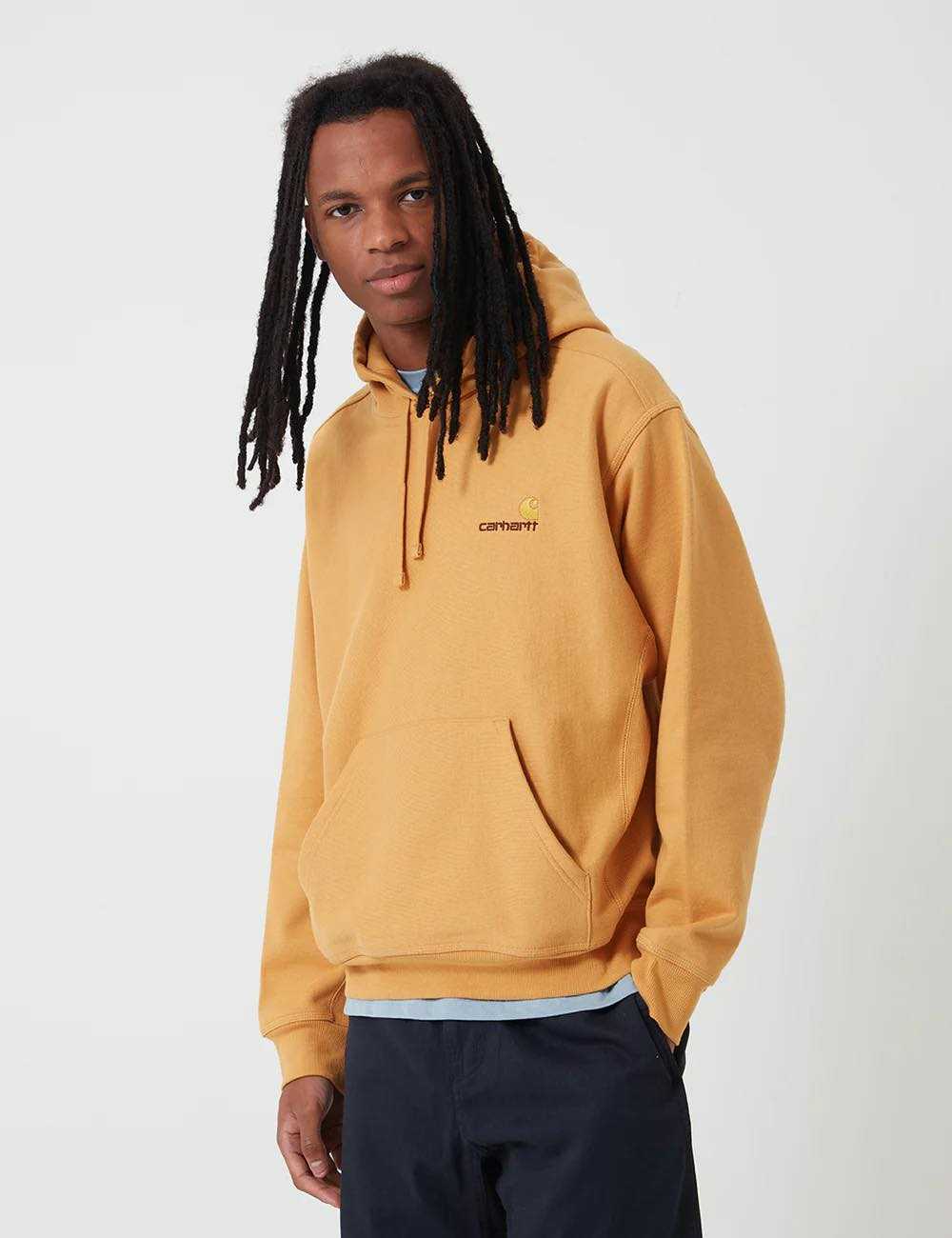 Carhartt WIP american script logo hoodie