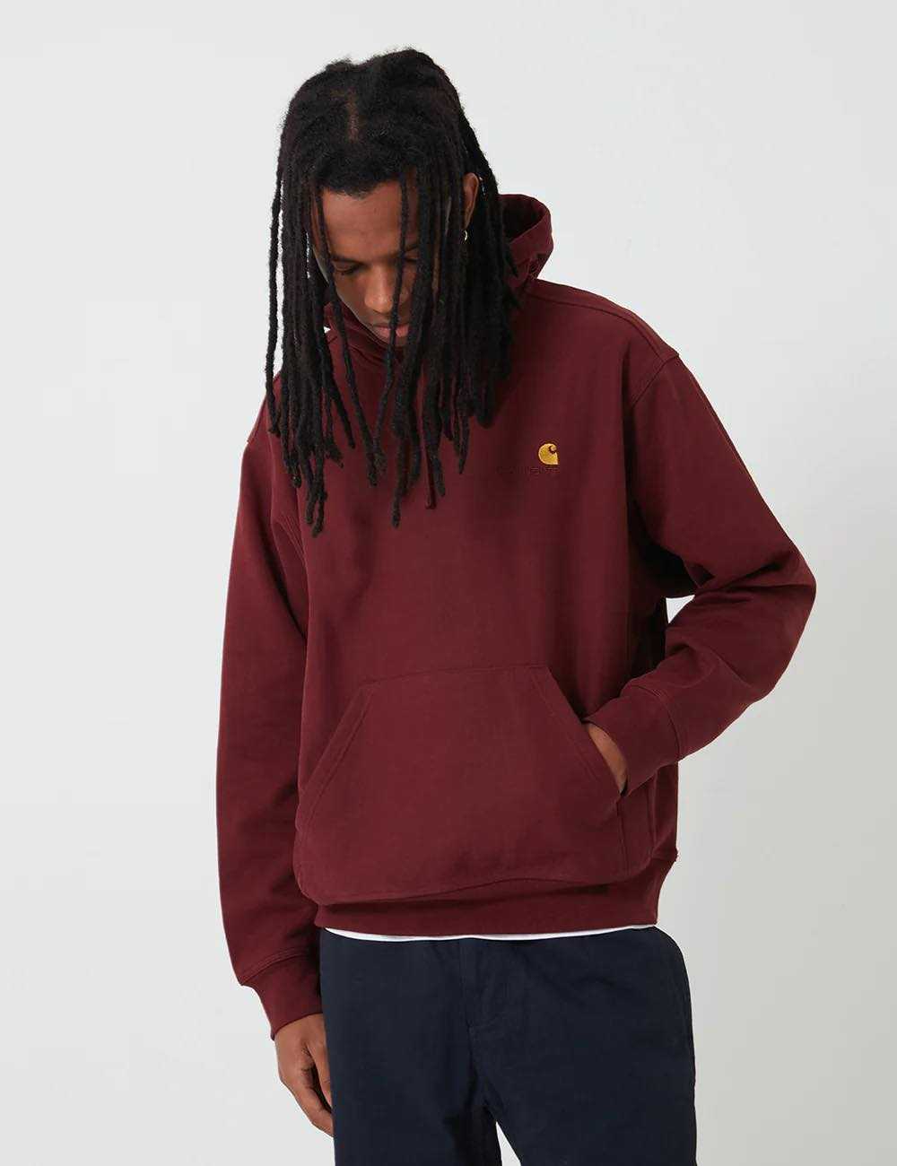 Carhartt WIP american script logo hoodie