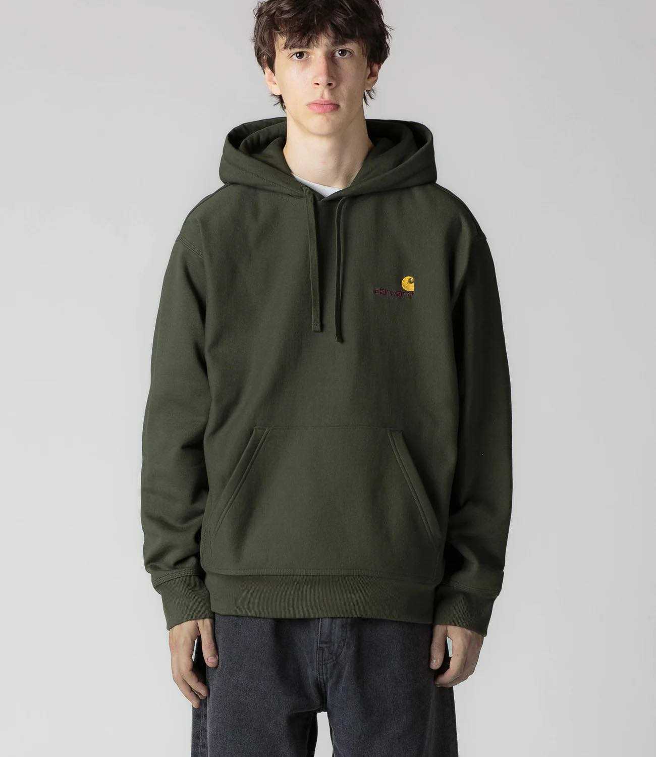 Carhartt WIP american script logo hoodie