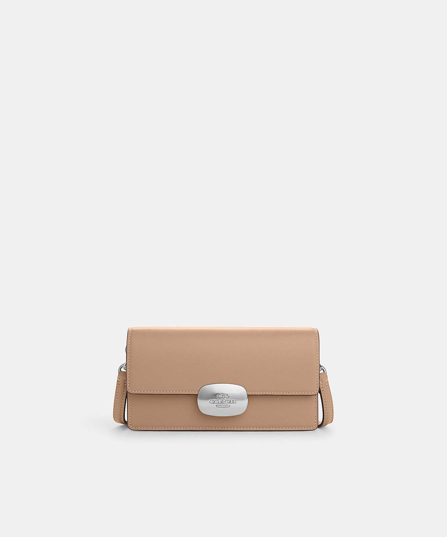 COACH ELIZA SMALL FLAP CROSSBODY CP045 SV/TP