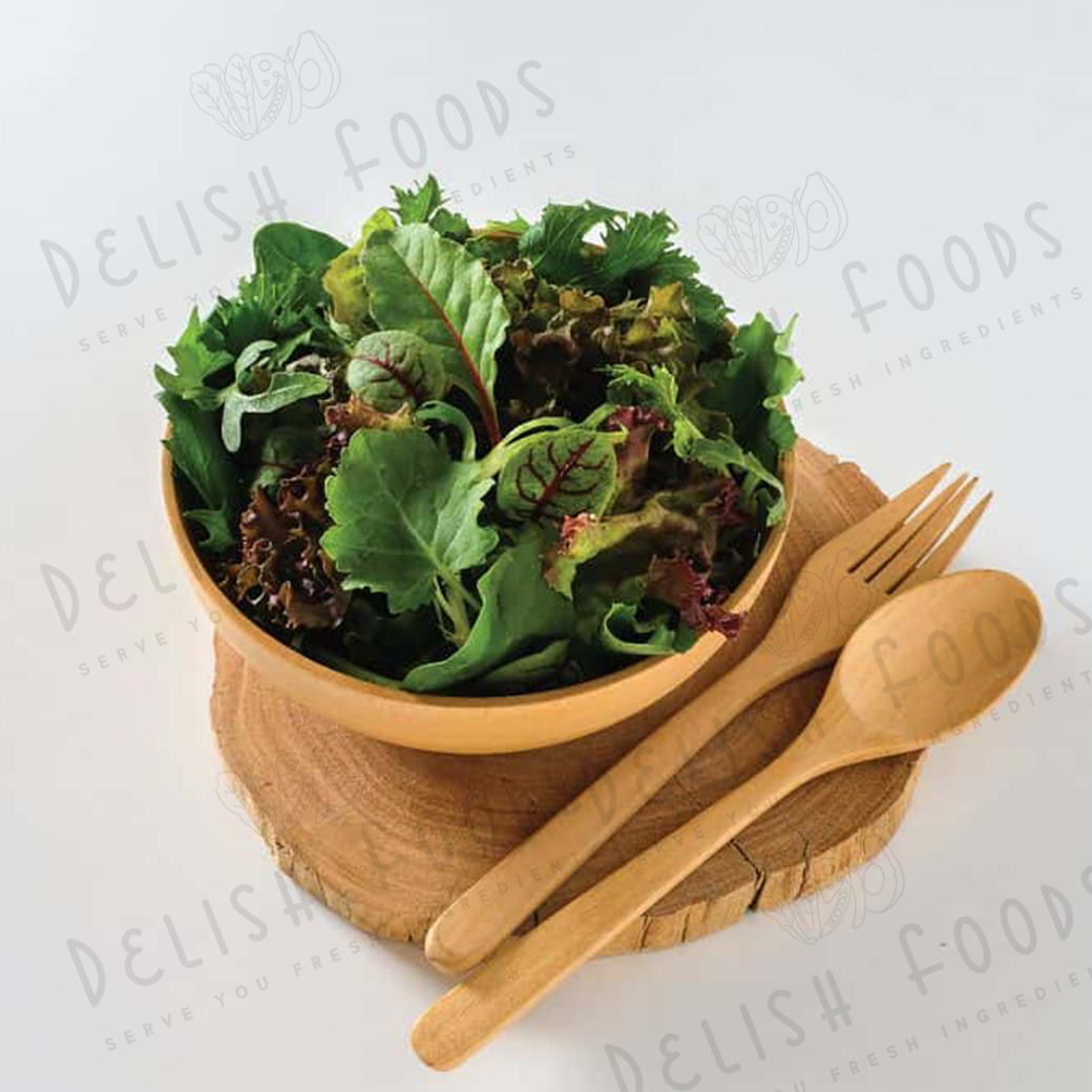 FG01035 เดลิชสลัดมิกซ์ Salad Mixed Delish Foods ( 100g )