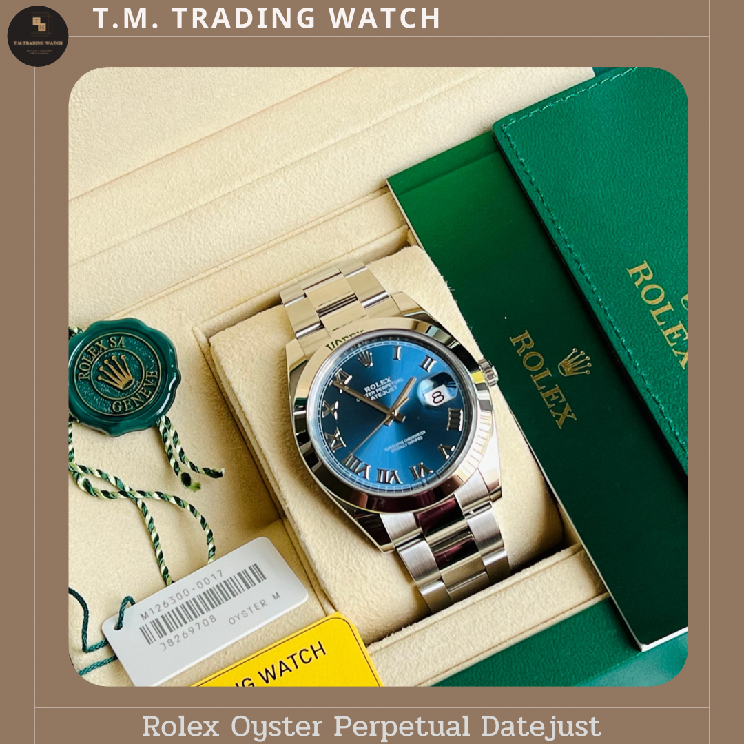 Rolex Oyster Perpetual Datejust (Blue dial)