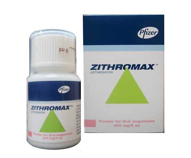 Zithromax 200 mg/5 ml ยาฆ่าเชื้อสามารถใช้ในสุนัขและแมวได้ ชนิดยาน้ำ