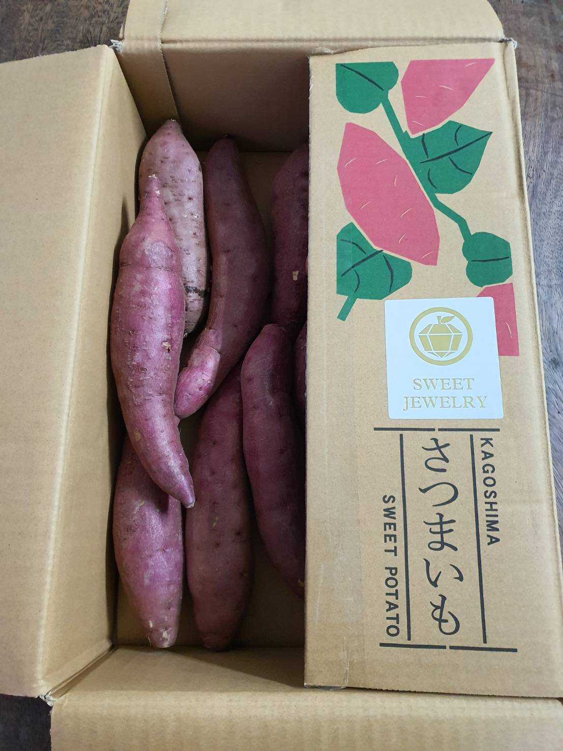 FG06022 มันหวานญี่ปุ่น พันธ์แท้เบนิฮารุกะ ( 1 BOX 5kg )