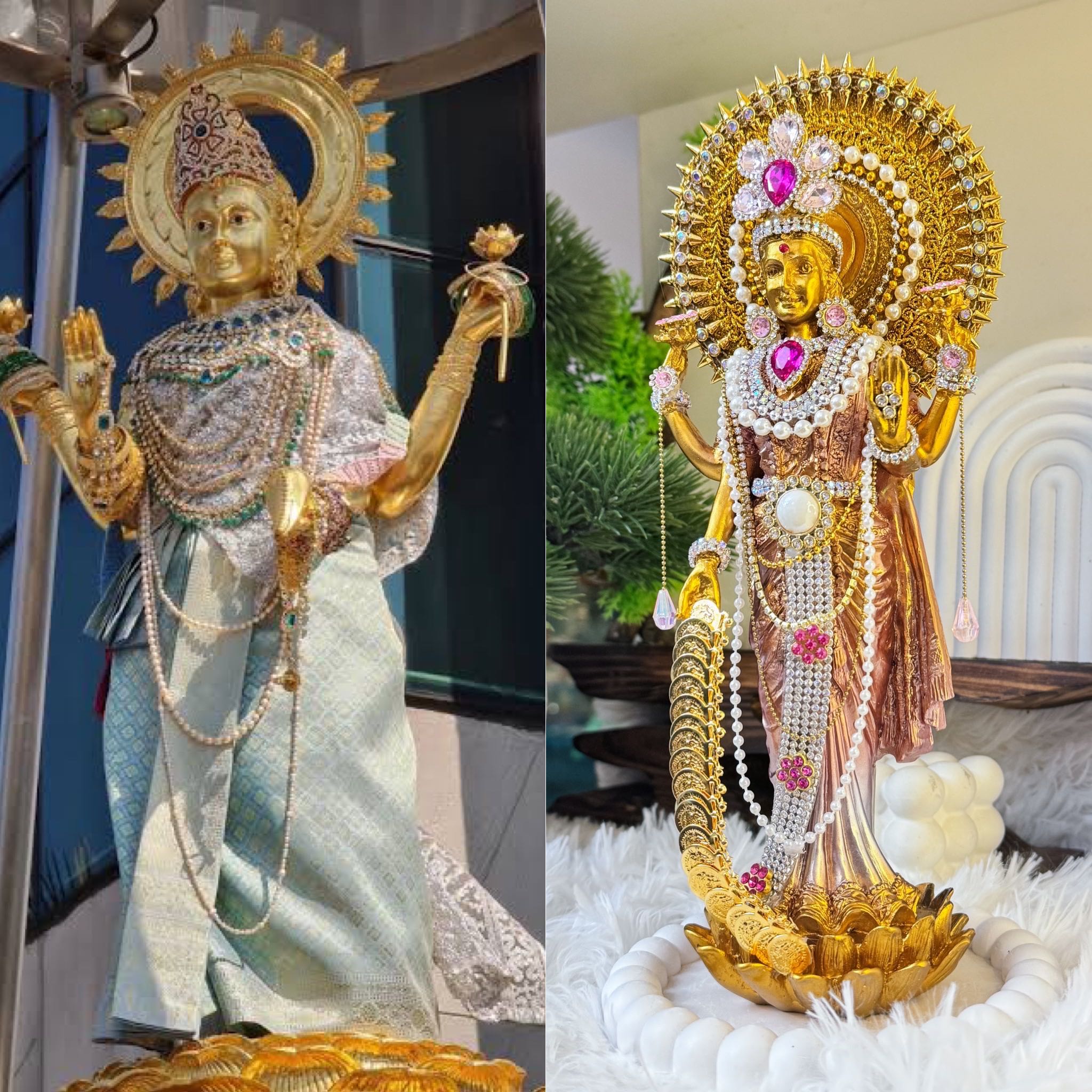 พระแม่ลักษมีตึกเกษร(แต่งเต็มพิเศษ)