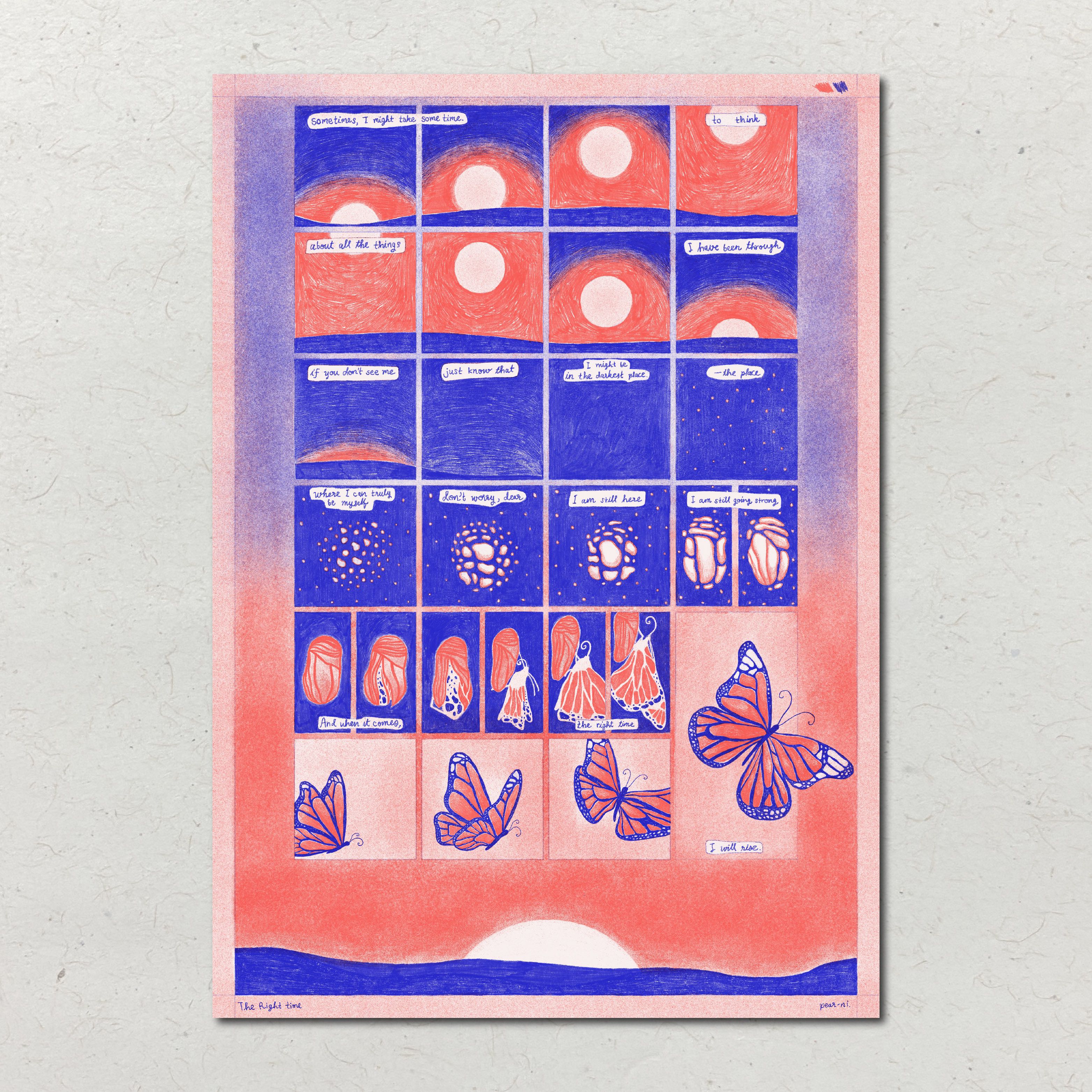 The Right Time (postcard)