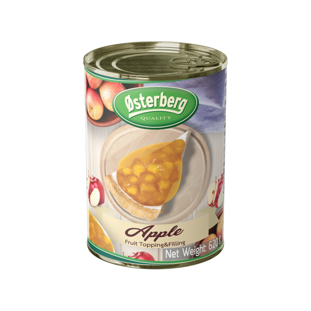 OST ฟรุ้ตทอปปิ้งแอนด์ฟิลลิ่งแอปเปิ้ล 40% 620 g