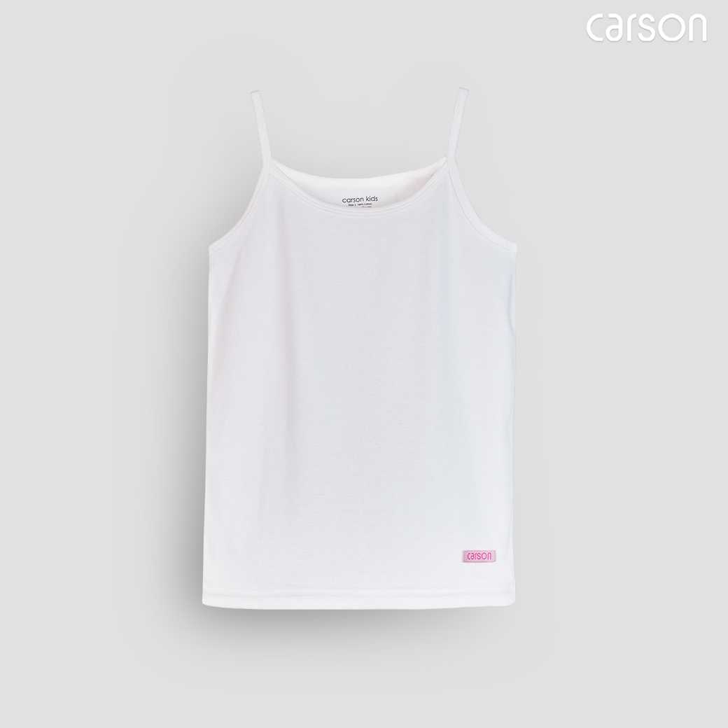 เสื้อกล้ามสายเดี่ยว Organics Cotton| Carsonkids | แพ็ค 1 ตัว (005TSCGLWH)