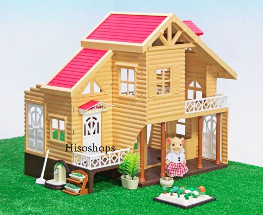 Happy Family House Set บ้านซิลวาเนียน บ้านตุ๊กตา พร้อมตุ๊กตา และเฟอร์นิเจอร์ กล่องใหญ่มาก สุดคุ้ม