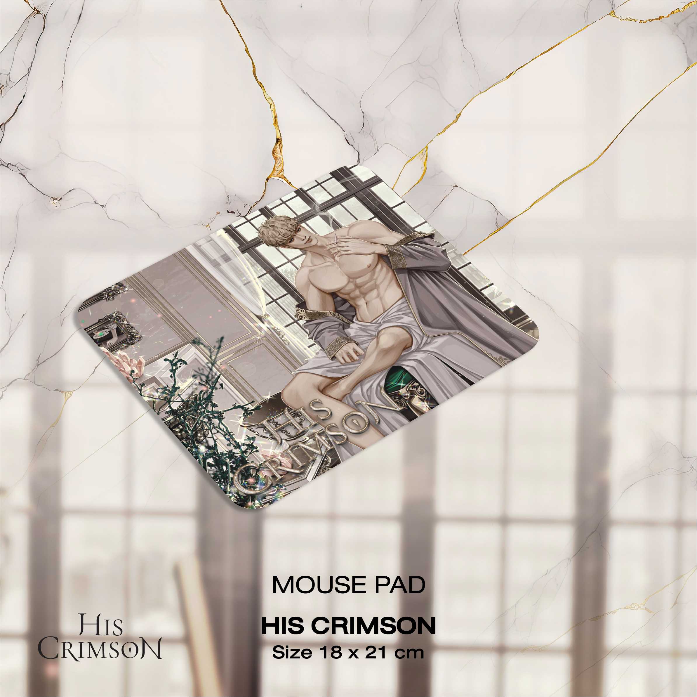 HIS CRIMSON [SIMON] Mouse Pad