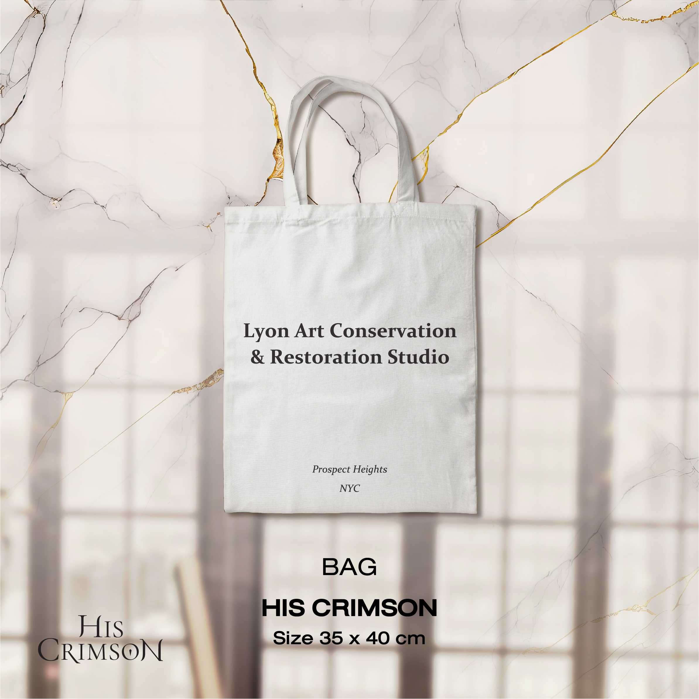 HIS CRIMSON Tote Bag