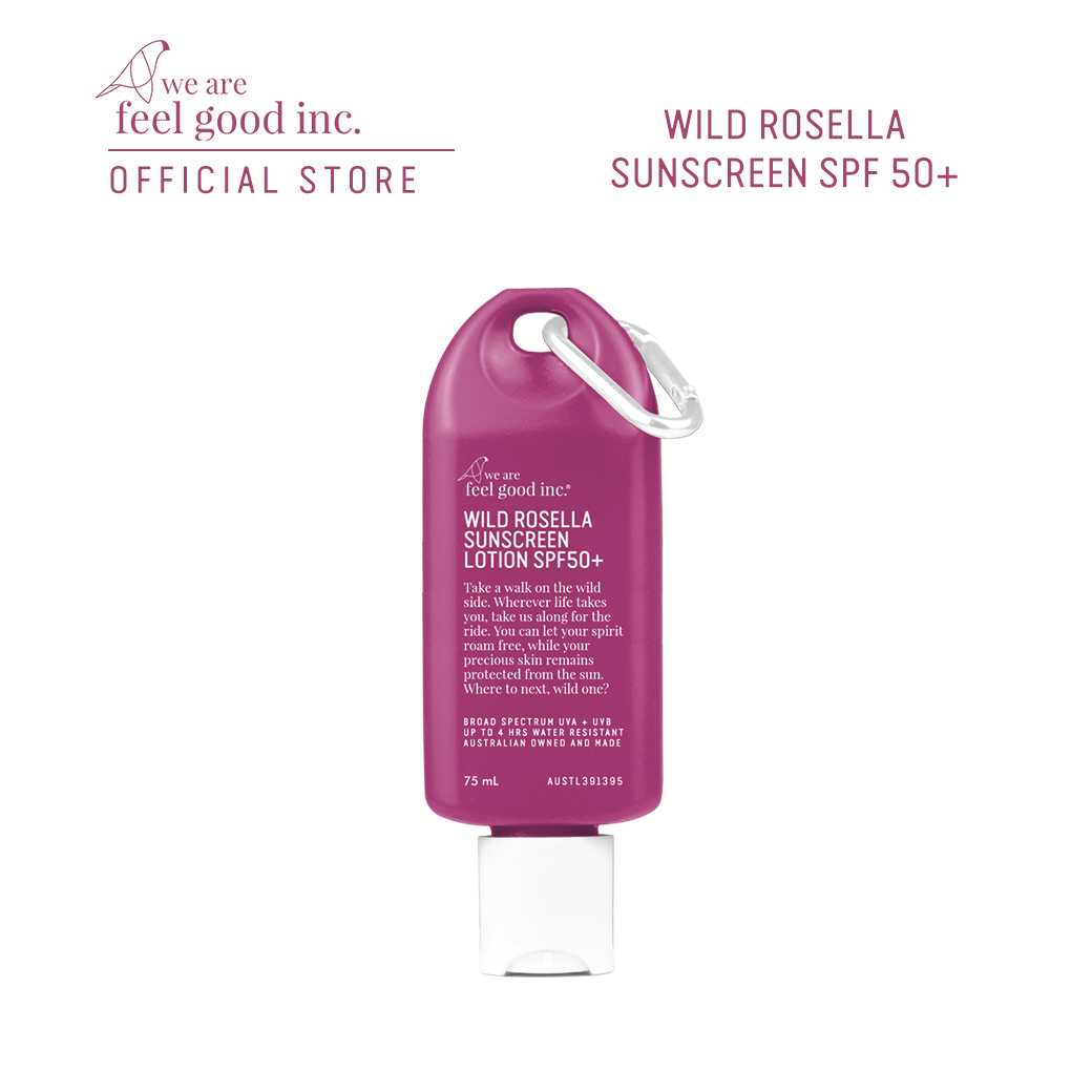 Wild Rosella Sunscreen Lotion SPF50+ (75 ml.) สินค้าแพ็คเกจใหม่