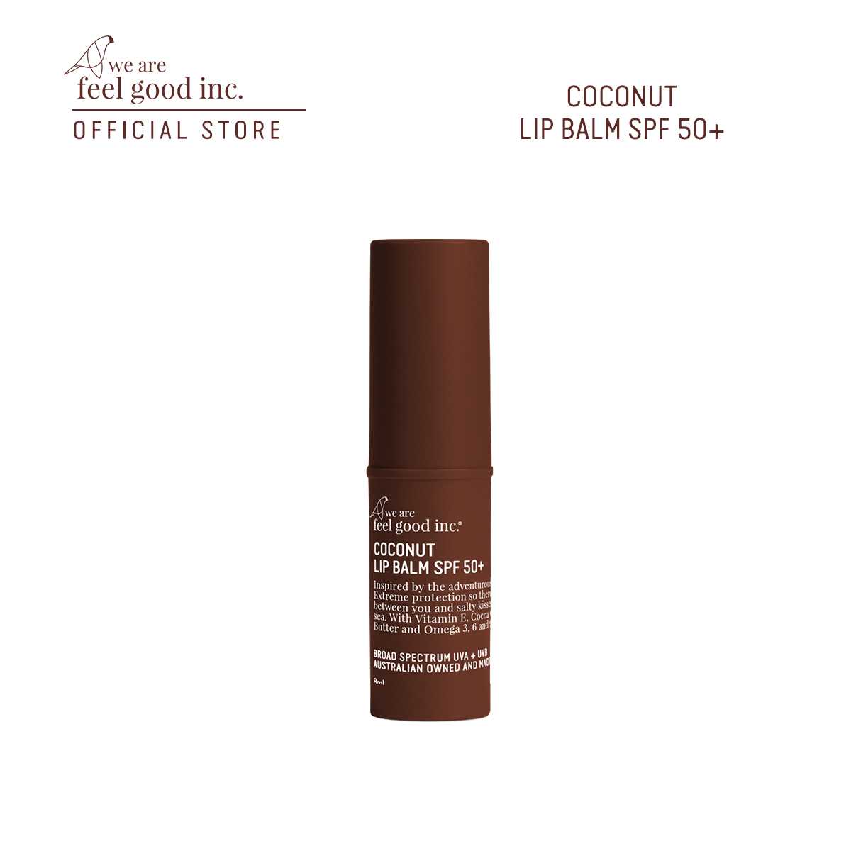 Coconut Lip Balm SPF 50+ (8ml.)