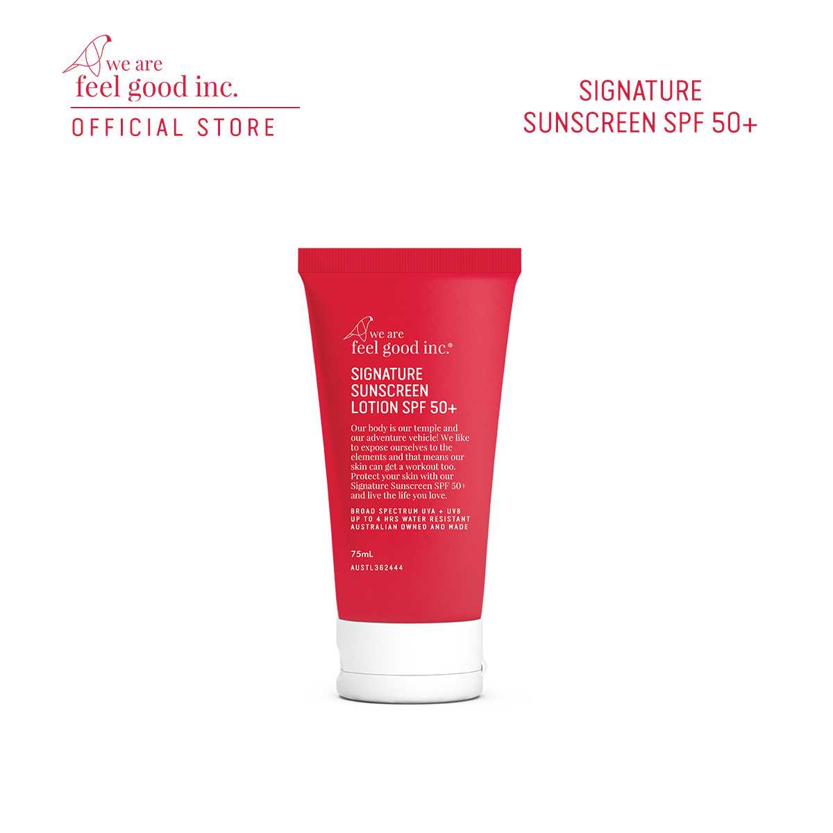 Signature Sunscreen Lotion SPF50+ (75ml.)