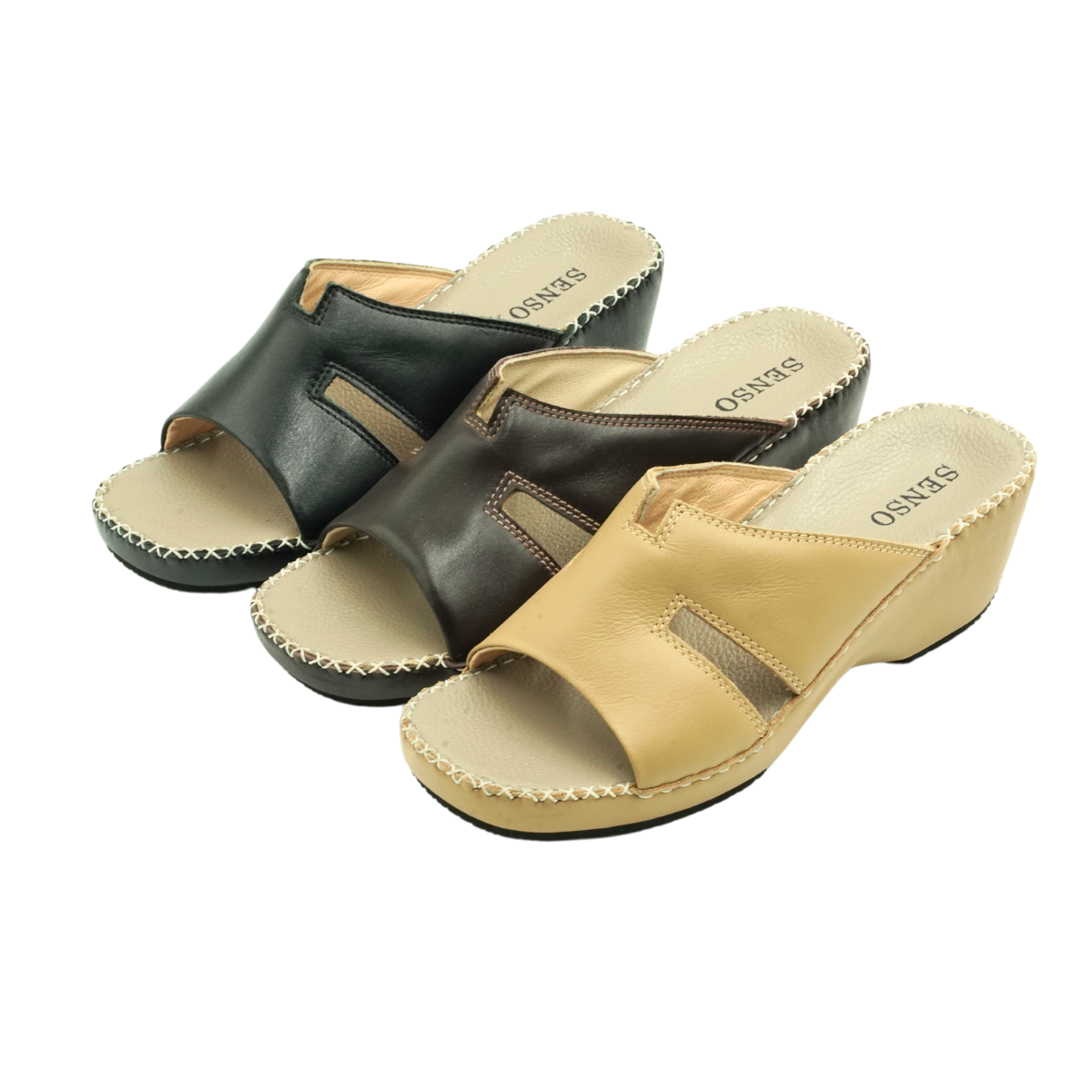 รองเท้าคอมฟอร์ทหนังแท้ (COMFORT) K87039