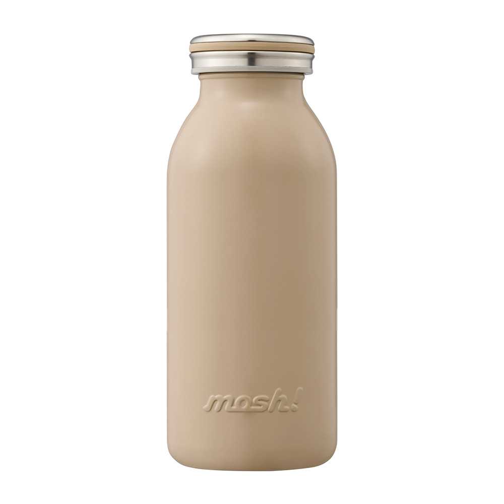 Mosh! MILK STAINLESS BOTTLE 600 ML MOCHA