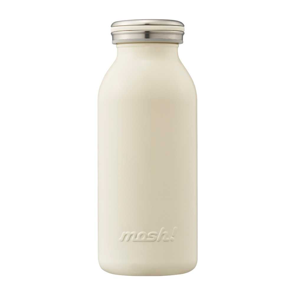 Mosh! MILK STAINLESS BOTTLE 600 ML IVORY