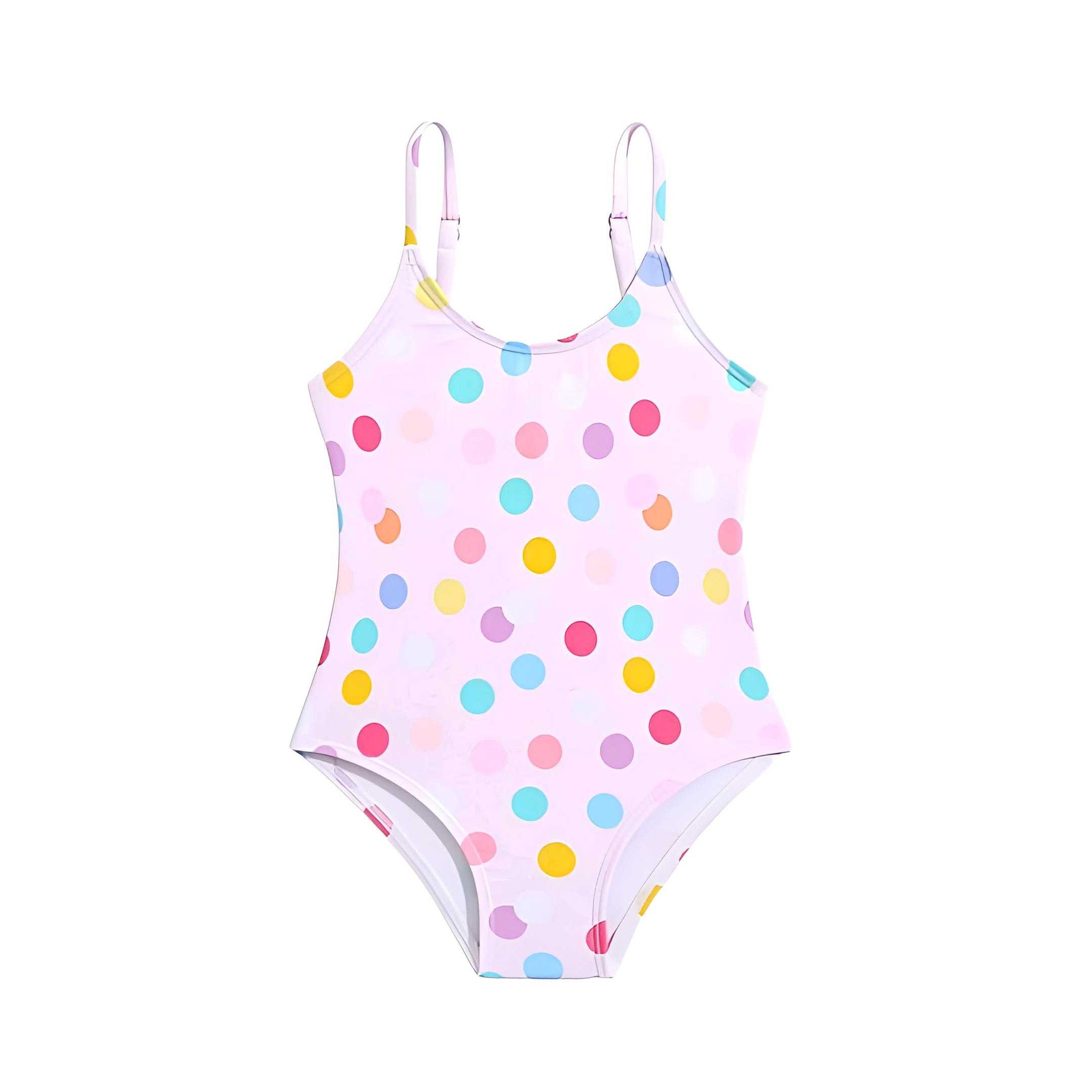 ชุดว่ายน้ำวันพีชลายpolkadot คัลเลอร์ฟูล