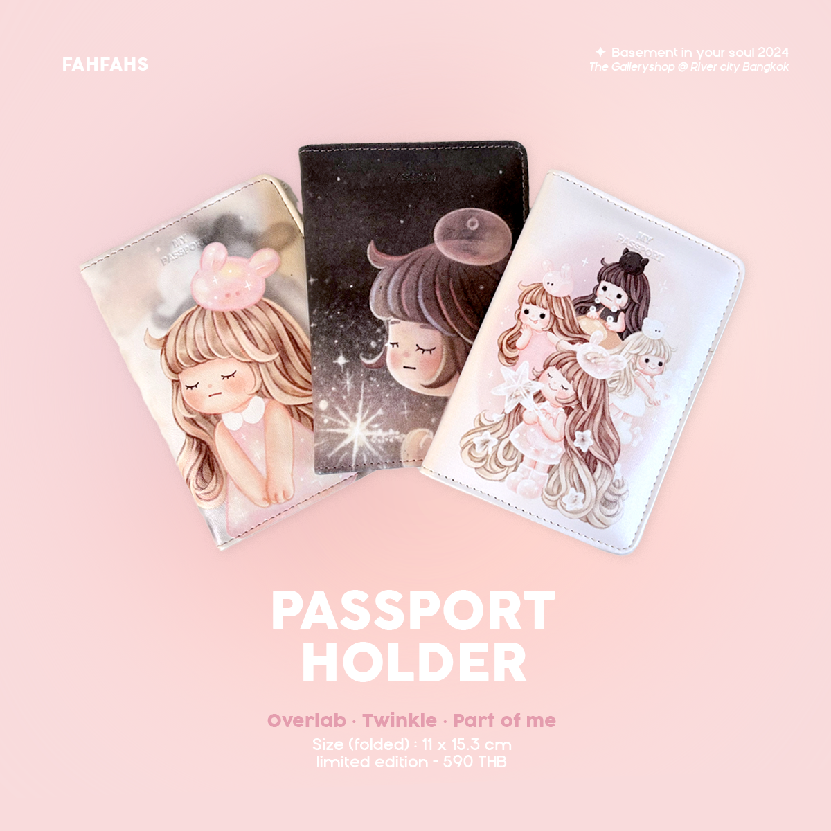 Passport holder -  Basement in your soul