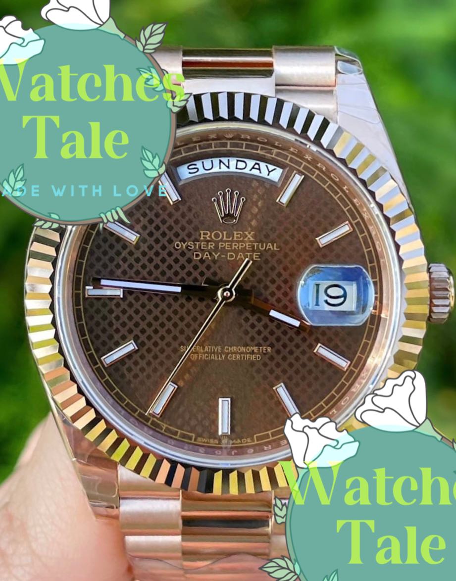 Rolex Day-Date Chocolate Dial 40mm. Ref.228235 EW