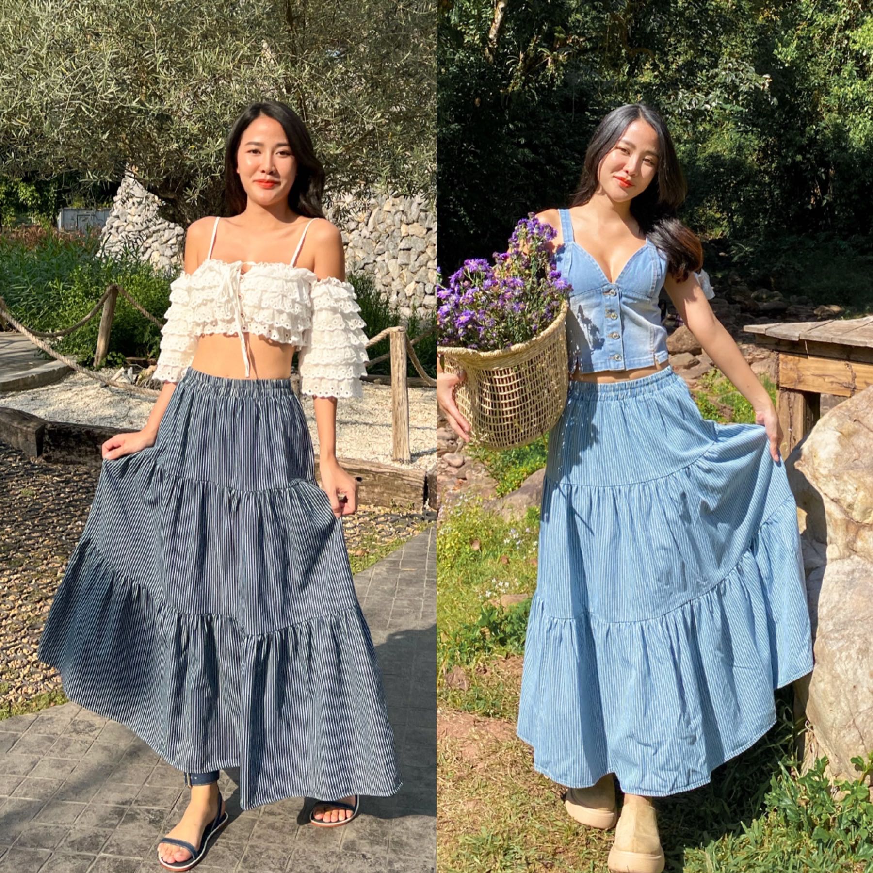 MINIGIRL STORE | Pearl Denim Skirt