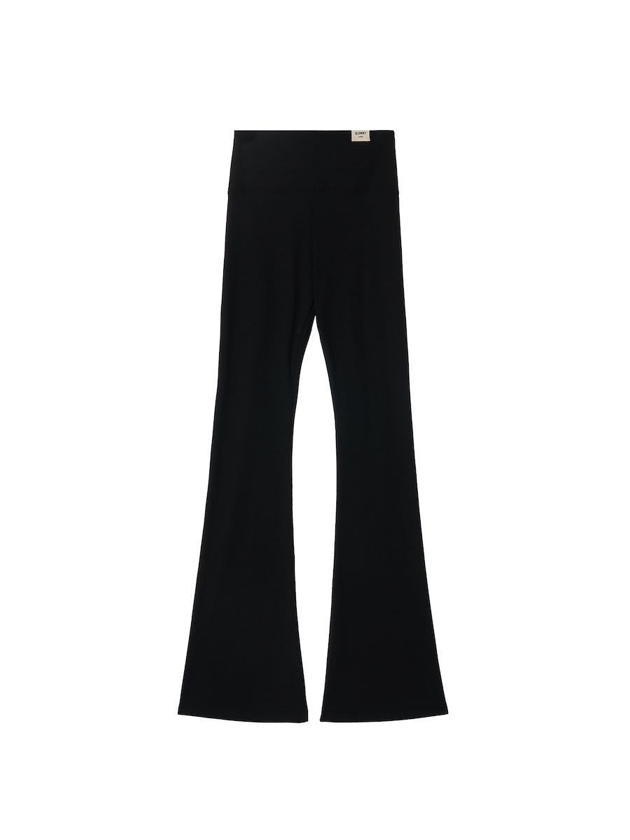 (pre,รวมส่ง) G CLASSIC RIB FLARE PANTS /glowny